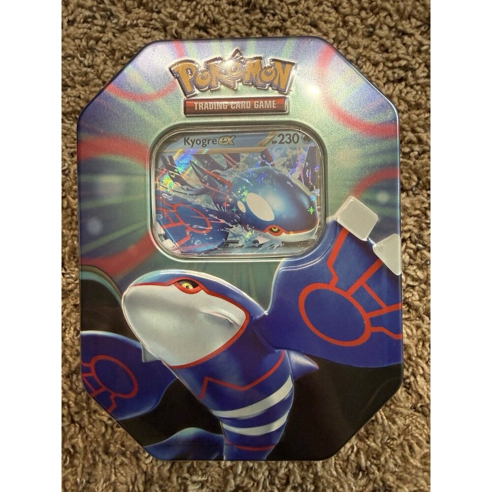 2025 Pokémon TCG: Azure Legends Tin featuri Kyogre EX New Sealed